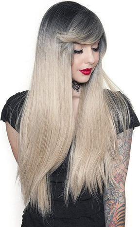 Bella Dark Root Long Blonde Mix Wig-Rockstar Wigs-Tragic Beautiful