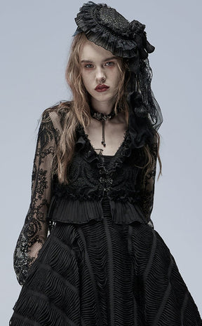 Belladonna Lace Shirt-Punk Rave-Tragic Beautiful