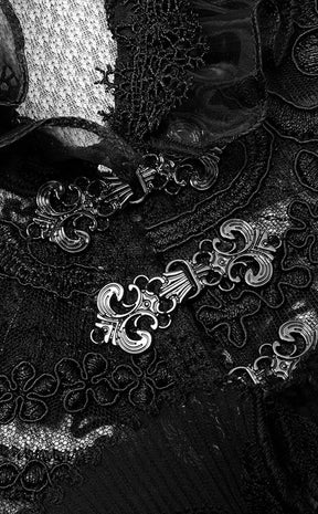 Belladonna Lace Shirt-Punk Rave-Tragic Beautiful