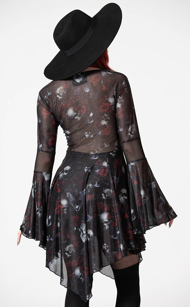 Bellaflora Mesh Dress-Killstar-Tragic Beautiful