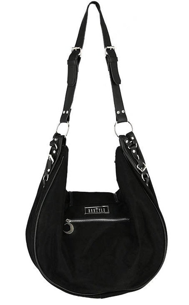 Black Antlers Hobo Purse-Restyle-Tragic Beautiful