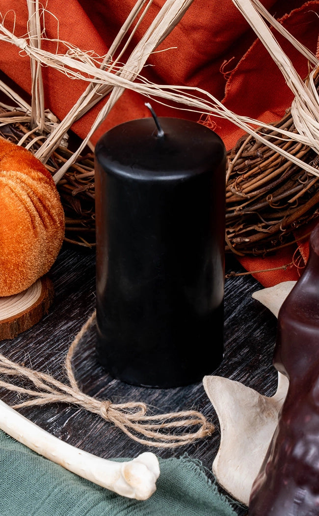 Black Ritual Spell Candles | Medium