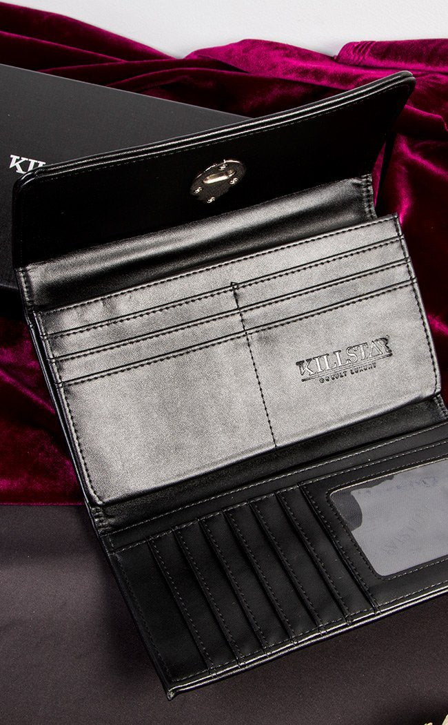 Black Widow Wallet-Killstar-Tragic Beautiful