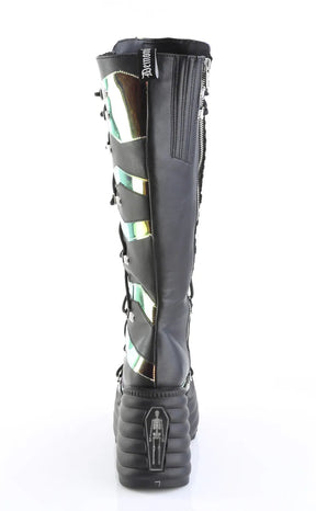 BLAZE-152 Vegan Leather Knee High Platform Boots