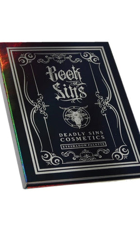 Book of Sins Eyeshadow Palette-Deadly Sins Cosmetics-Tragic Beautiful