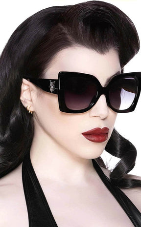 Brimstone Sunglasses-Killstar-Tragic Beautiful