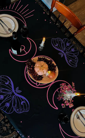 Butterfly Moon Large Table cloth