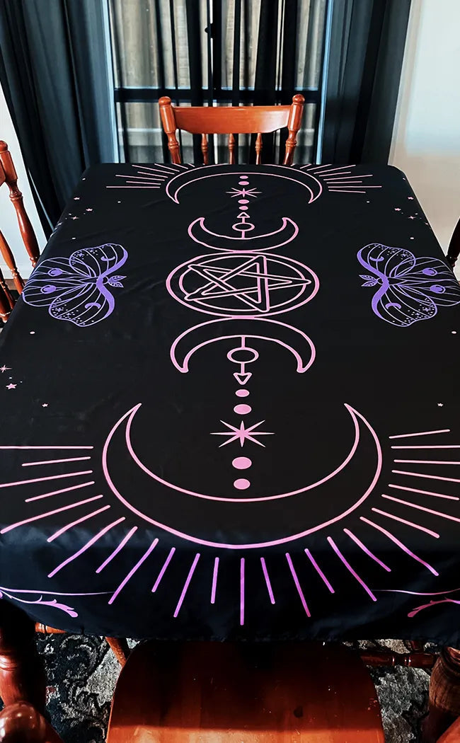 Butterfly Moon Large Table cloth