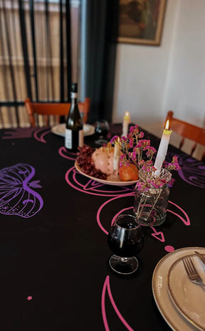 Butterfly Moon Large Table cloth