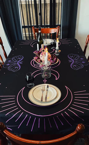 Butterfly Moon Large Table cloth