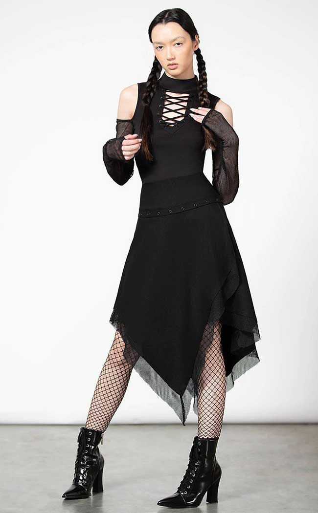 Catryna Asymmetrical Skirt-Killstar-Tragic Beautiful