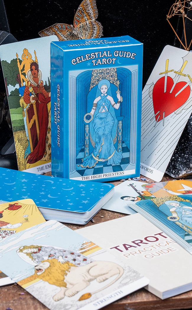 Celestial Guide Tarot Deck with Guidebook