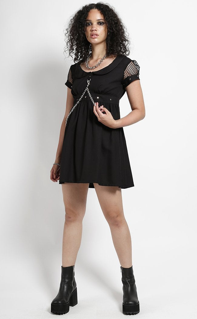 Chain Strap Dress-Tripp NYC-Tragic Beautiful