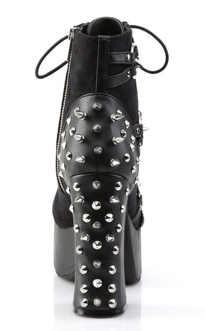 CHARADE-100 Black Boots-Demonia-Tragic Beautiful