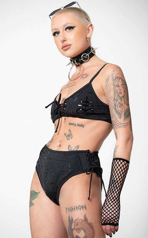 Charla 2-Piece Swimsuit-Killstar-Tragic Beautiful