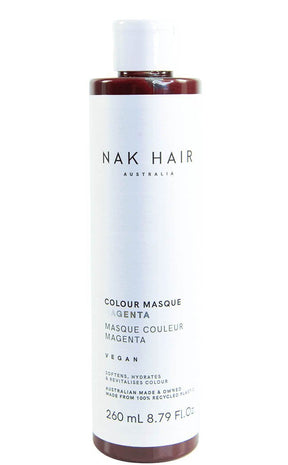 Colour Masque Magenta | Mulberry Red Coloured Conditioner-NAK-Tragic Beautiful