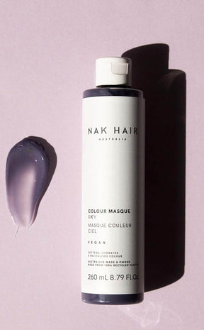 Colour Masque Sky | Grey Coloured Conditioner-NAK-Tragic Beautiful