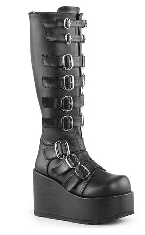 CONCORD-108 Black Boots-Demonia-Tragic Beautiful