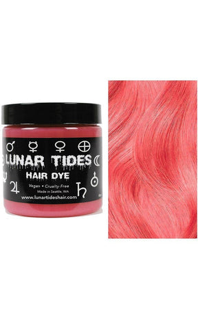 Coral Pink Hair Dye-Lunar Tides-Tragic Beautiful