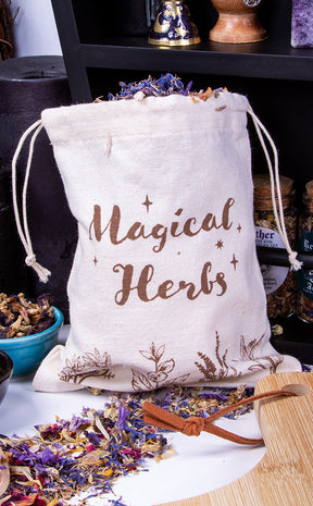 Cotton Herb Storage Bag-Homewares-Tragic Beautiful