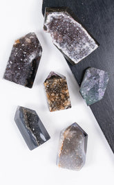 Crystal Agate Cave Towers | Druzy-Crystals-Tragic Beautiful