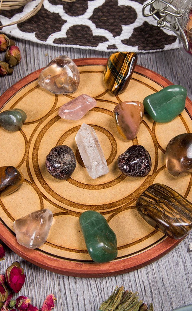 Crystal Grid for Success-Crystals-Tragic Beautiful