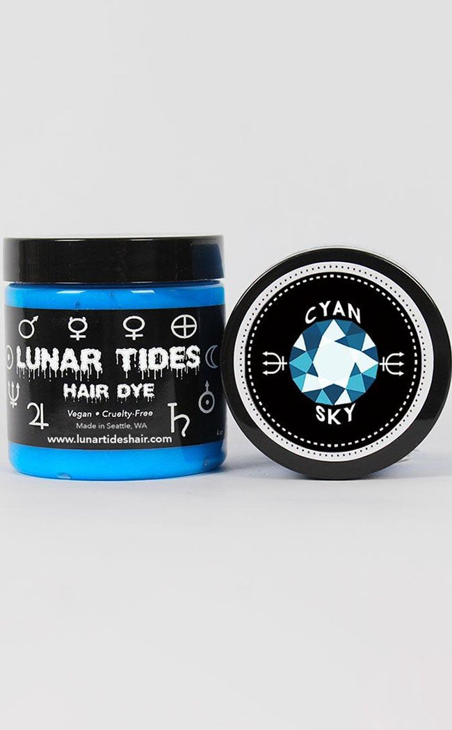 Cyan Sky Hair Dye-Lunar Tides-Tragic Beautiful