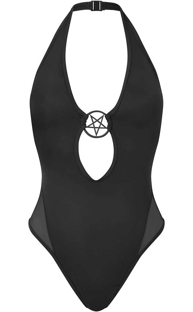 Dark Lyfe Swimsuit-Killstar-Tragic Beautiful