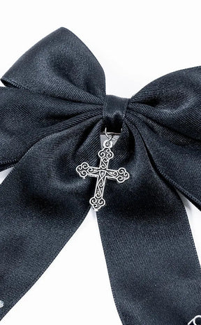 Devilry Bow Hair Clip