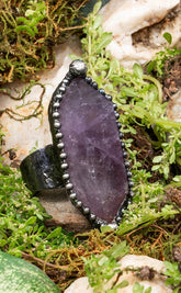 Divinity Amethyst Ring