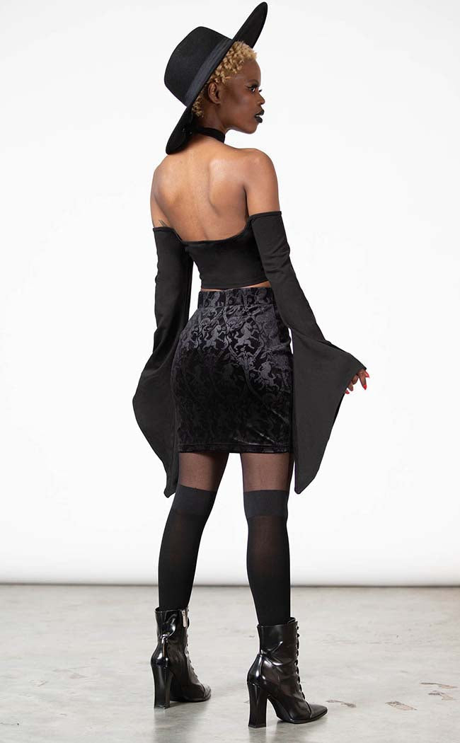 Doom Duchess Skirt | Black-Killstar-Tragic Beautiful