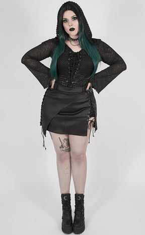 Drive Me Wild Mini Skirt | Plus Size-Punk Rave-Tragic Beautiful