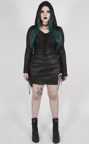 Drive Me Wild Mini Skirt | Plus Size-Punk Rave-Tragic Beautiful