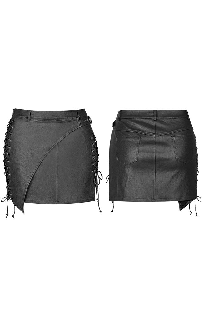 Drive Me Wild Mini Skirt | Plus Size-Punk Rave-Tragic Beautiful