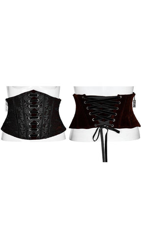 Drusilla Lace Corset | Red-Punk Rave-Tragic Beautiful