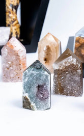 Druzy Agate Towers-Crystals-Tragic Beautiful