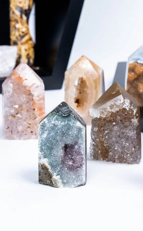 Druzy Agate Towers-Crystals-Tragic Beautiful