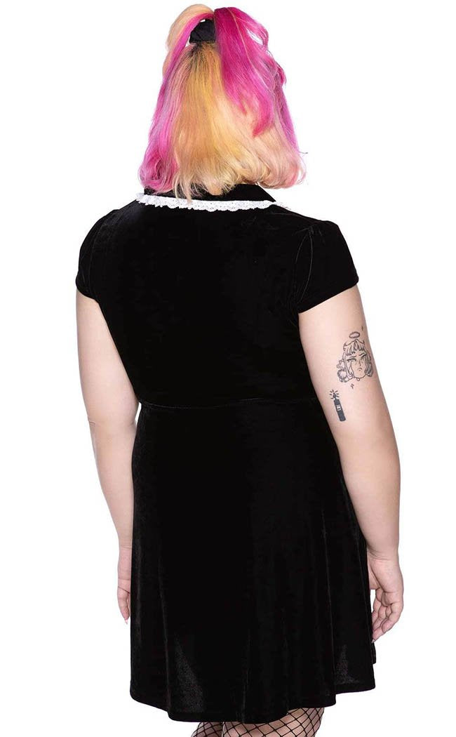 Every Mourning Collar Dress-Killstar-Tragic Beautiful