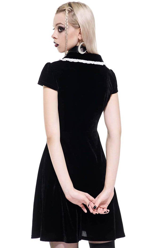 Every Mourning Collar Dress-Killstar-Tragic Beautiful