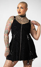 Feelin' Purrty Skater Dress-Killstar-Tragic Beautiful