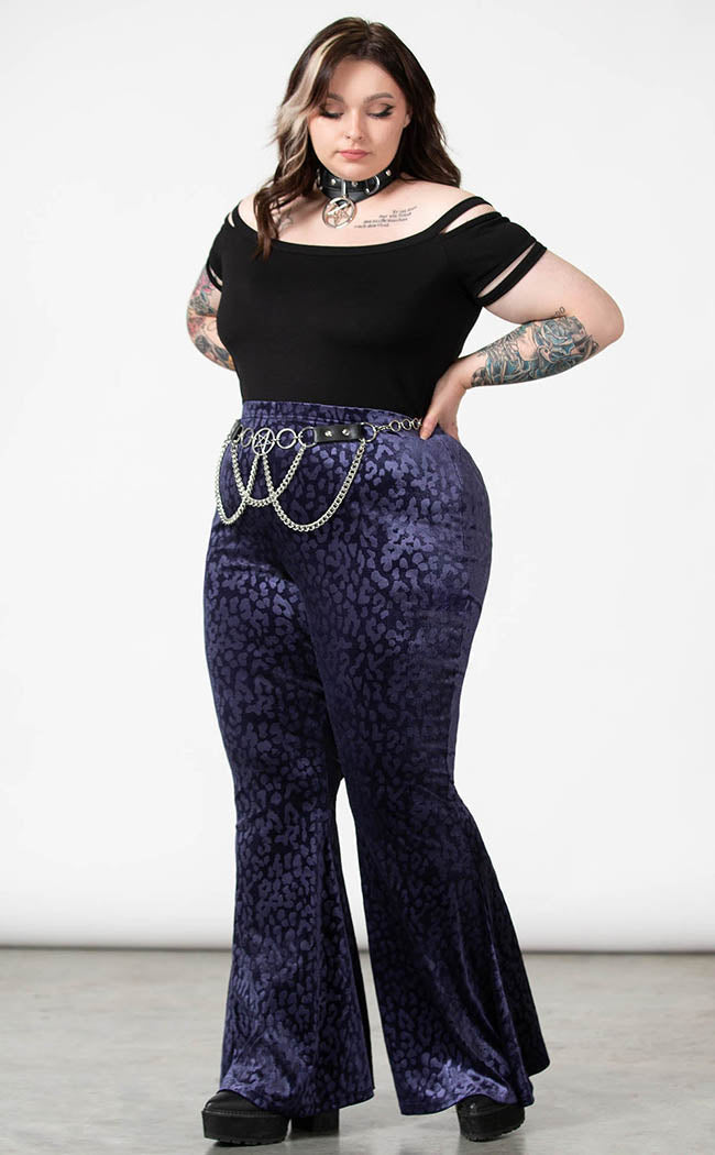 Ferine Bell Bottoms | Plum-Killstar-Tragic Beautiful