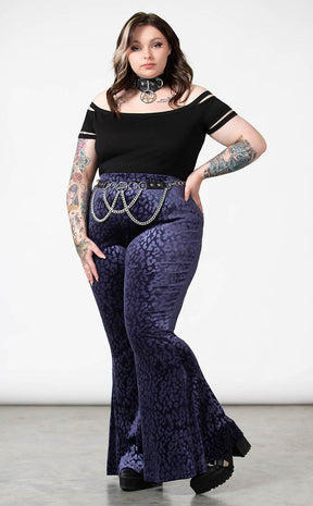 Ferine Bell Bottoms | Plum-Killstar-Tragic Beautiful