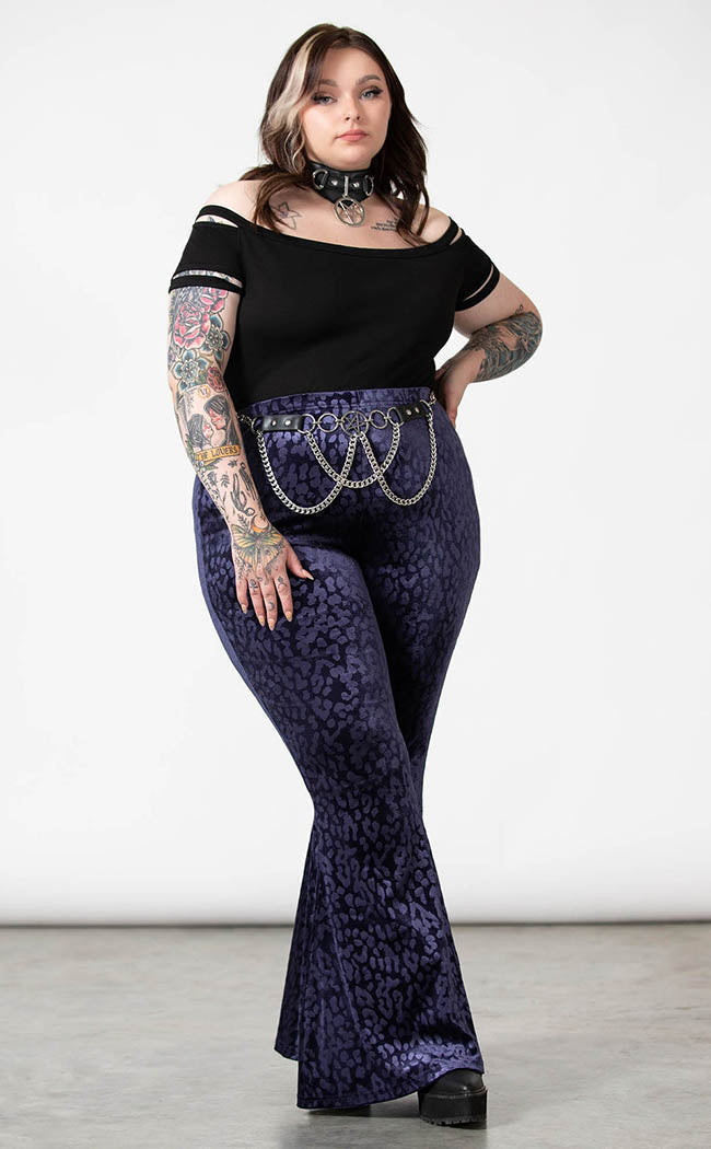 Ferine Bell Bottoms | Plum-Killstar-Tragic Beautiful