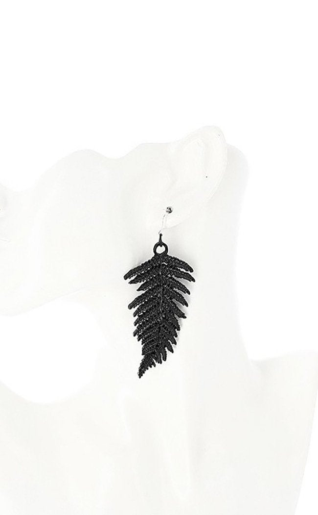 Fern Earrings | Black-Restyle-Tragic Beautiful