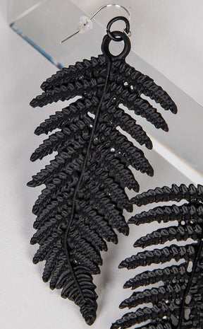 Fern Earrings | Black-Restyle-Tragic Beautiful