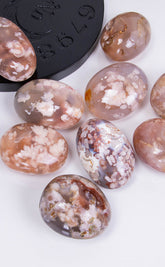 Flower Agate Palm Stone-Crystals-Tragic Beautiful