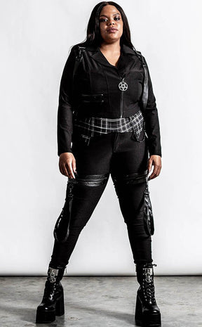 Freak Flag Jacket | Black-Killstar-Tragic Beautiful