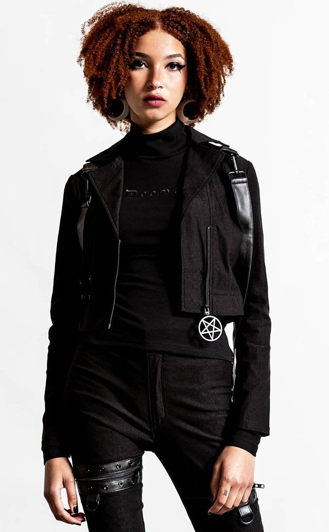 Freak Flag Jacket | Black-Killstar-Tragic Beautiful