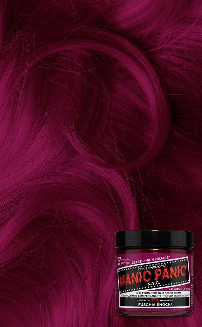 Fuschia Shock Classic Dye-Manic Panic-Tragic Beautiful