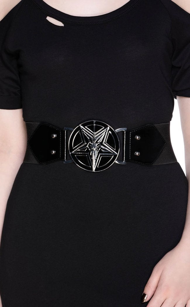 Gates Of Hell Belt-Killstar-Tragic Beautiful